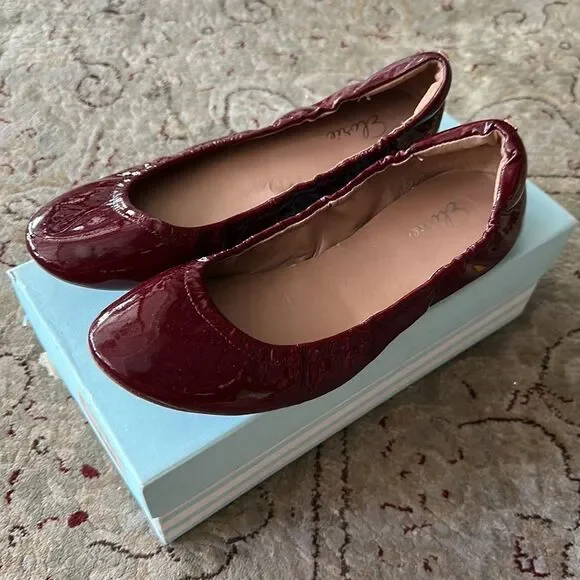 Elorie flats “Bella” - Ruby patent leather - Picture 2 of 7